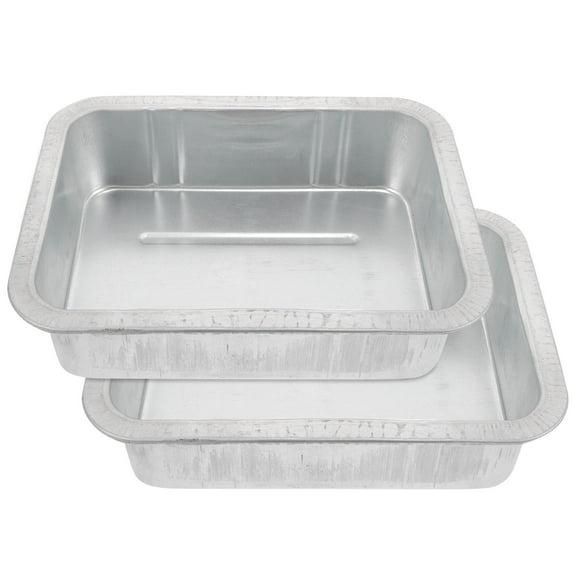 CRILSTYLEO 2Pcs Auto Oil Drip Pan Small Oil Drain Pan For Garage And Repair Shop 11X8.25X3.14In