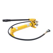 SENDERPICK 30 Ton Hydraulic Ram Jack + Hand Pump Stoke Mini Protable Hydraulic Cylinder Industrial Super Thin Lifting Jack, not for Car (30T Hydraulic Jack + CP-700 Pump)