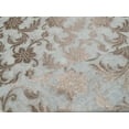 thumbnail image 4 of 100% cotton brocade FABRIC IVORY and gold metallic floral jacquard COLOR 44" wide BRO368[3], 4 of 4