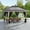 Light Gray, variant on Outsunny 13' x 13' Pop Up Canopy w/ Netting, Weight Bags, Brown