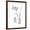 Brown Frame, variant on Art.com Botanical Sketch IV Art Print by Ethan Harper, 12" x 16"