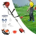 thumbnail image 2 of Floseru Gas Weed Wacker, 52cc 2-Stroke Grass Trimmer Petrol String Trimmer, Gas Powe Lawn Trimmers Strong Powerful Weed Eater Full Functioning Garden Tool for Home Yard Garden, 2 of 9