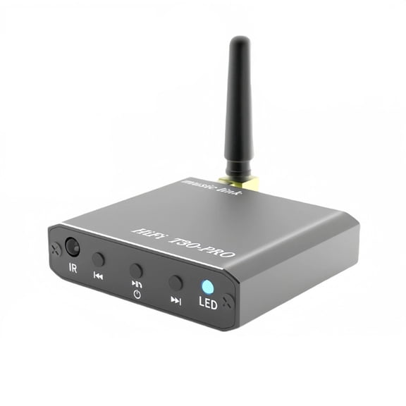 Bluetooth 5.2 Audio Receiver 3.5mm AUX U-Disk Play HIFI Lossless Music Stereo Wireless Adapter for Car Speaker Amplifier