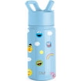 thumbnail image 1 of shiyou-Sesame Street Bouteille d'Eau pour Enfants avec Couvercle à Paille / Gobelet Réutilisable en Acier Inoxydable Isolé pour Tout-Petits, Garçons / Collection Summit / 14oz, Sesame Street Pals, 1 of 4