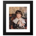 thumbnail image 2 of Ernst Josephson 20x24 Black Modern Framed Museum Art Print Titled - Edvard Heyman as a Boy (1884), 2 of 5