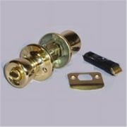 United States Hardware Polished Brass Bed & Bath Door Knob D-600B