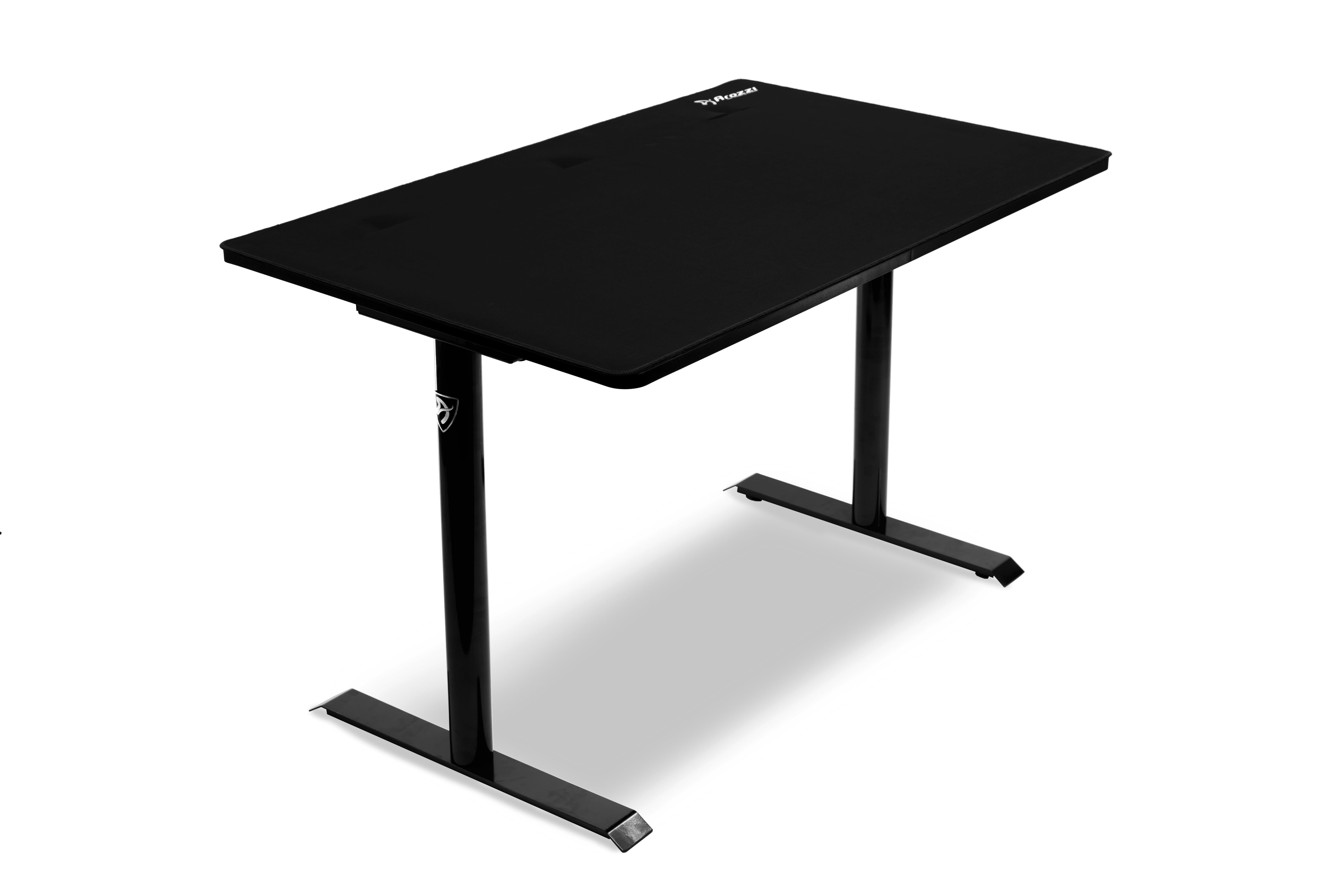 Cozy Arozzi Leggero Gaming Desk Dimensions with Futuristic Setup