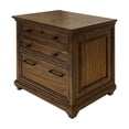 thumbnail image 3 of Martin Furniture Wood Lateral File Office Storage File Drawer in Natural Brown, 3 of 12
