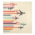 thumbnail image 6 of Yayeee Magnetic Dishwasher Cover for The Front Decoration Home Kitchen Machine Sticker Protector, Flying Planes, 6 of 6