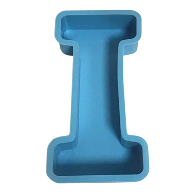 DIY Crystal Alphanumeric Cake Mold 26 English Alphanumeric Cake Silicone Mold