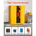 thumbnail image 3 of VEVOR 65 Gal Flammable Storage Cabinet with Adjustable Shelf for Flammable Liquids, 3 of 9