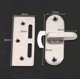 thumbnail image 2 of 90 Flip Stainless Sliding Door Lock Latch Curved Door Buckle, 2 of 5