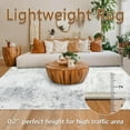thumbnail image 4 of SHILIU-Modern Abstract Area Rug 8x10 Washable Large Living Room Rug 8x10 Non Slip Low Pile Bedroom Area Rug Distressed Accent Carpet Rugs for Living Room Bedroom Dining Room, 4 of 4