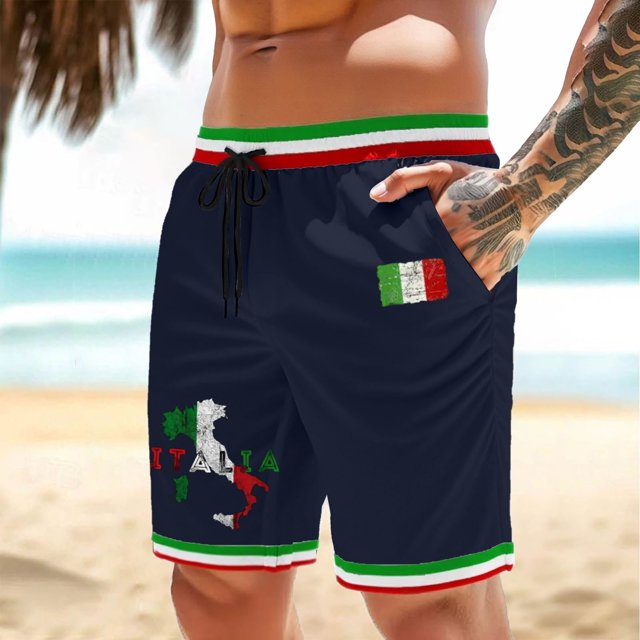 WILLBEST Pantalón Deportivo Corto para Hombre, Casual, para Uso Diario, Versátil y Elegante, para Relajarse y Salir, Ligero y Cómodo, Diseño de Estampado Moderno para Verano.