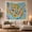 Whimsy US Map, variant on Illustrated United States Map Tapestry Wall Hanging