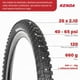 thumbnail image 2 of Llanta para Bicicleta R26 x2.10 Kenda K1059 Caucho/Kevlar Negro 26' 2.1', 2 of 8