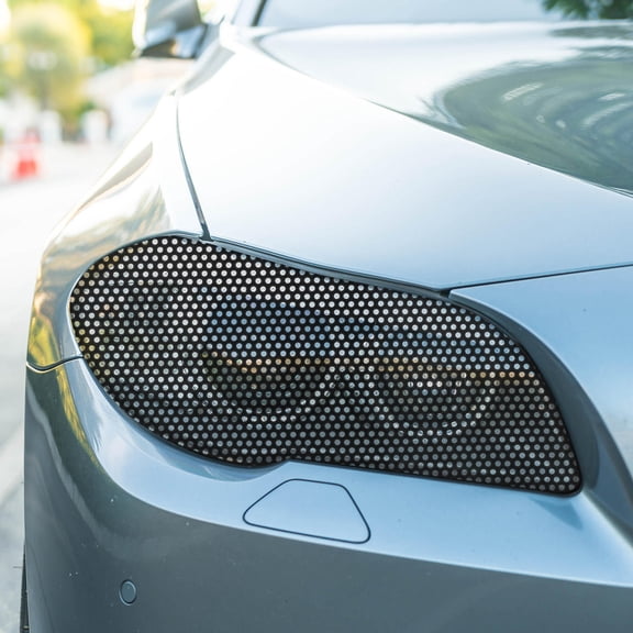 LOLIPPYY Honeycomb Car Headlight Tint Film Self-Adhesive Protective Cover for , Style and Sophistication