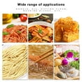 thumbnail image 4 of keepw Safe And Reliable Stainless Steel Food Strainer Enjoy Cooking Wooden Handle red 1Set, 4 of 6
