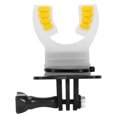 thumbnail image 1 of Mouth Bite Mount For For Action Camera/for Furfing,Skating, Kayaking,Stand-up Paddle Boarding,And Other Water Projects,Mouth-held/Silicone+Plastic, 1 of 8