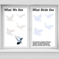 thumbnail image 3 of Anti-Collision Bird Stickers Large Bird Strike Prevention Window Stickers Anti-Bird Stickers on Glass Door Translucent/Dusty Stickers，JUN, 3 of 7