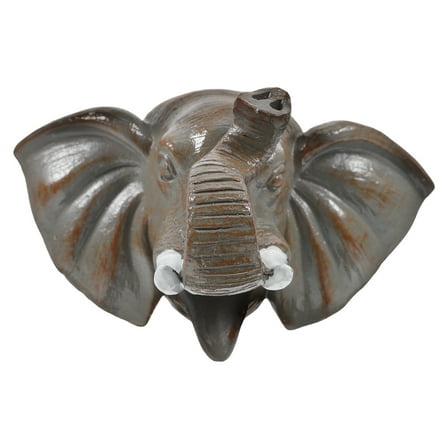 Wall-Mounted Water Fountain Spout - Elephant Shaped Decorative Water Nozzle for Outdoor Pools, Ponds, and Garden Fountains
