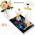 thumbnail image 4 of Ryvnso Turtle Flowers Bathroom Tray Vanity Countertop Trays Acrylic Organizer, 4 of 7