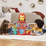 Marvel Iron Man and His Awesome Friends Iron Quarters Boys & Girls Electronic Playset, Birthday Gifts for Kids ages 3 and up