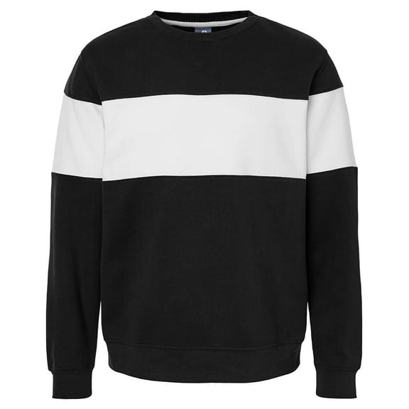 J. America Varsity Fleece Crewneck Sweatshirt