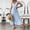 Light Blue, variant on Oplxuo Plain Maxi Sundress for Women 2025 Casual Loose Smocked Tank Dress Sleeveless V Neck Summer Beach Tiered Long Dress