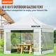 thumbnail image 2 of VEVOR Carpa desplegable con dosel, 10 x 10 pies, carpa para patio al aire libre con paredes laterales extraíbles y bolsa con ruedas, refugio instantáneo impermeable resistente a los rayos UV para fies, 2 of 9