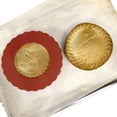 thumbnail image 5 of Set de 4 unidades de silicona Mini Pie Pan Shields Norpro, 6 pulgadas, color rojo, 5 of 5