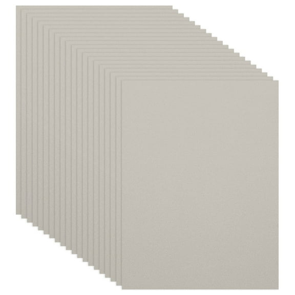 Uxcell 20Pcs Grey EVA Foam Sheets, 15.7 x 11.8 Inches 1mm Thick Foam Sheets for Crafts