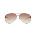 thumbnail image 2 of Gafas de sol Laureles Moda Sobredimensionadas Piloto para Mujer Oro (C4), 2 of 5
