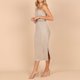 thumbnail image 4 of Vestido largo plisado para mujer estilo elegante holgado con cintura elástica ropa de fiesta FLhrweasw Nuevo, 4 of 9