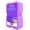 Purple, variant on Healthy Packers Slim Ice Packs for Lunch Bags or Coolers (4 Pack, Red)