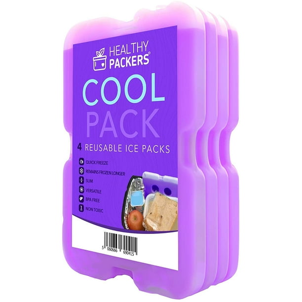 Healthy Packers Ice Pack for Lunch Box Freezer Packs Original Cool
