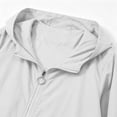 thumbnail image 6 of Njagoc3 Women's Jackets Lightweight Zip up Hooded Windbreaker Jacket Long Sleeve Athletic Running Coat with Elastic Hem Casual Outerwear, 6 of 6