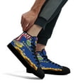 thumbnail image 5 of Kansas State Sunflower and Meadowlark Bird High Top Canvas Shoes Sneakers Black Size 10, 5 of 7