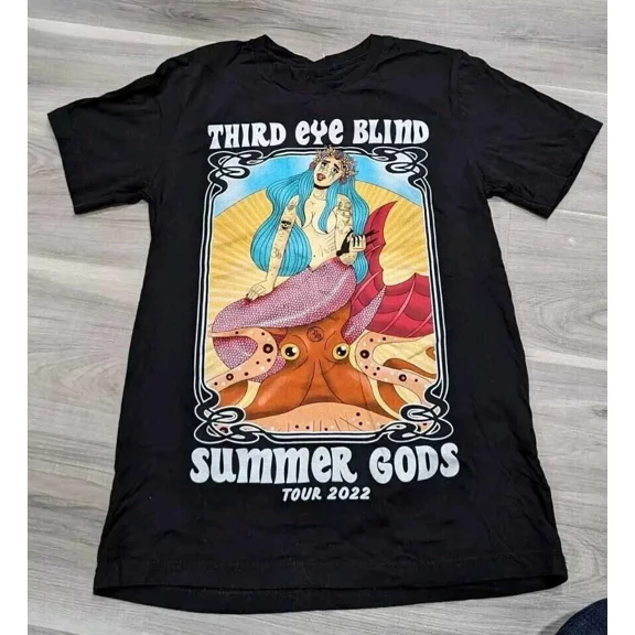 Reprint Rare 2022 THIRD EYE BLIND Summer Gods Shirt Black Uniex S-5XL 1J0068
