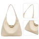 thumbnail image 2 of Bolso de hombro grande para mujer, bolso de mano tejido de PU informal, bolso Hobo, bolso de viaje, 2 of 8