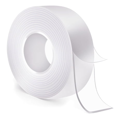 Nano Double Sided Tape Heavy Duty - 9.8ft Removable Clear Mounting Tape for Wall