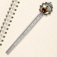 thumbnail image 3 of Rhinoceros Elegant Vintage Silver Lace-Edged Bookmark - Reading Accessory and Book Marker for Book Lovers, 3 of 5