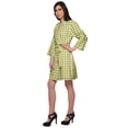 thumbnail image 3 of Moomaya Short Robe For Women Plus Size Printed Cotton Robe Lightweight Nightwear, 3 of 6