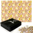 thumbnail image 2 of Ambesonne Hedgehog Jigsaw Puzzle Durable Cardboard, Small Woodland Animal, 1000 pcs, Multicolor, 2 of 5