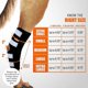thumbnail image 3 of 1 Pair Dog Rear Leg Brace Canine Rear Hock Joint Support With Safety Reflective Straps For Joint Injury Sprain Protection, 3 of 5