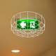 thumbnail image 3 of GAXIRE 1 juego de protección de alambre para luces de emergencia de pared, protección para luces de emergencia ..., 3 of 5