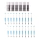 thumbnail image 1 of 20 bolígrafos con cuentas para manualidades, para hacer regalos, para llevar un diario de exámenes. Azul, 1 of 7