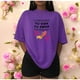thumbnail image 3 of Playera Blusa De a ti que me diste tu vida tu amor y tus chanclazos para el dia de la madres Color Morado Talla Mediana Marca Emil SaEs, 3 of 4