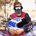 thumbnail image 3 of Máscara facial unisex para exteriores para carreras, gafas de sol con lentes grises, resistentes al viento y a la niebla, gafas de moto, 3 of 8