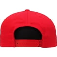 thumbnail image 3 of Solid Cotton Snapback Flat Brim Baseball Cap Adjustable Classic 6 Panel Hat, 3 of 3